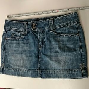Aeropostale jean skirt